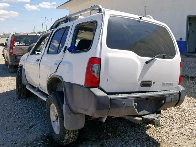 5N1ED28Y83C655649 - 2003 NISSAN XTERRA XE WHITE photo 3