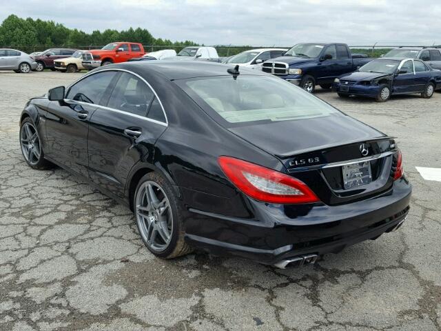 WDDLJ7EB5CA013229 - 2012 MERCEDES-BENZ CLS 63 AMG BLACK photo 3