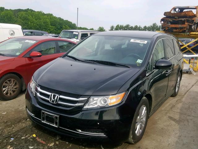 5FNRL5H36GB148093 - 2016 HONDA ODYSSEY SE BLACK photo 2