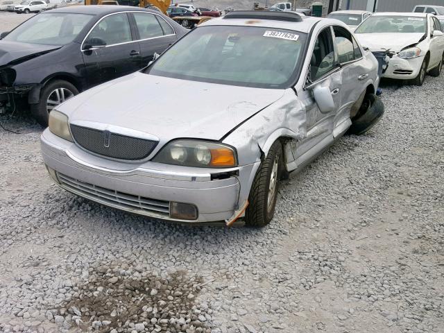 1LNHM87A7YY758057 - 2000 LINCOLN LS SILVER photo 2