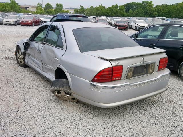 1LNHM87A7YY758057 - 2000 LINCOLN LS SILVER photo 3