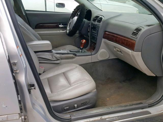 1LNHM87A7YY758057 - 2000 LINCOLN LS SILVER photo 5