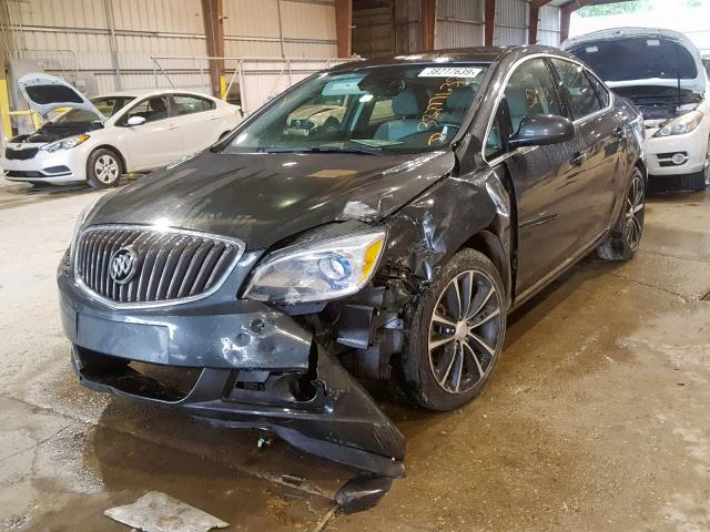 1G4PR5SK2H4115974 - 2017 BUICK VERANO SPO GRAY photo 2