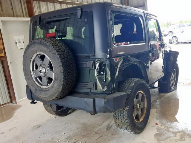 1C4AJWAGXCL109584 - 2012 JEEP WRANGLER S GREEN photo 4