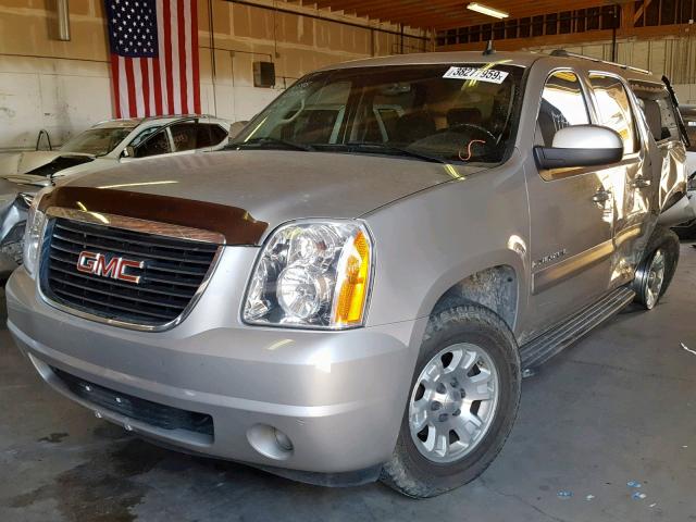 1GKFK163X7J210044 - 2007 GMC YUKON XL K TAN photo 2