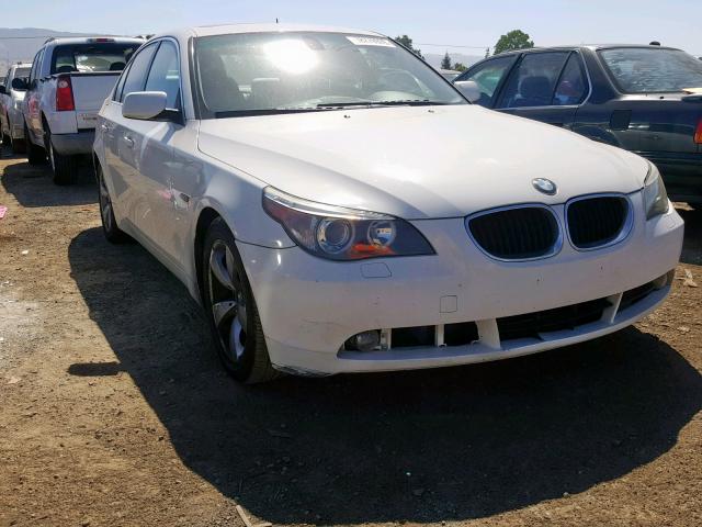 WBANE53546CK82370 - 2006 BMW 525 I WHITE photo 1