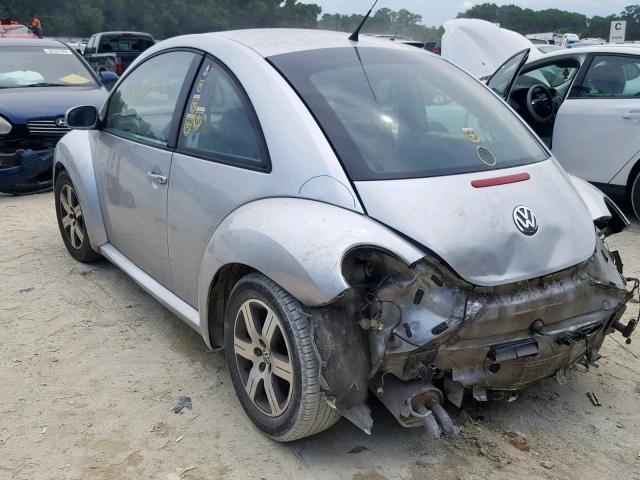 3VWRR31C06M411263 - 2006 VOLKSWAGEN NEW BEETLE Gümüş foto 3