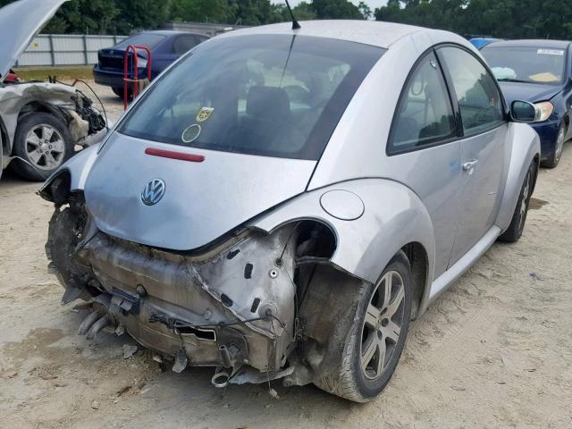 3VWRR31C06M411263 - 2006 VOLKSWAGEN NEW BEETLE Gümüş foto 4