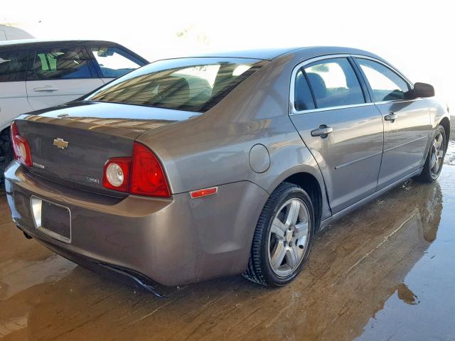 1G1ZC5E04A4126742 - 2010 CHEVROLET MALIBU 1LT GRAY photo 4