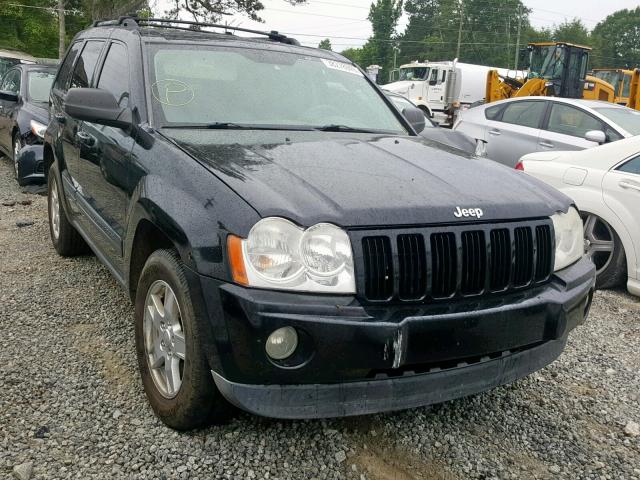 1J4GR48K16C141033 - 2006 JEEP GRAND CHER BLACK photo 1