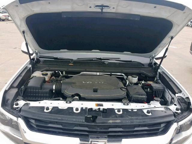 1GCGSCEN8H1303676 - 2017 CHEVROLET COLORADO L WHITE photo 7