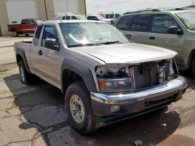 1GCDS196X48172732 - 2004 CHEVROLET COLORADO TAN photo 1