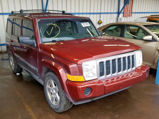1J8HG48K37C577666 - 2007 JEEP COMMANDER 勃艮第红 照片 1