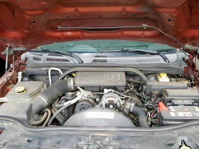 1J8HG48K37C577666 - 2007 JEEP COMMANDER 勃艮第红 照片 7