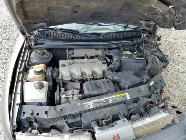 1G8ZF5284WZ191491 - 1998 SATURN SL GRAY photo 7