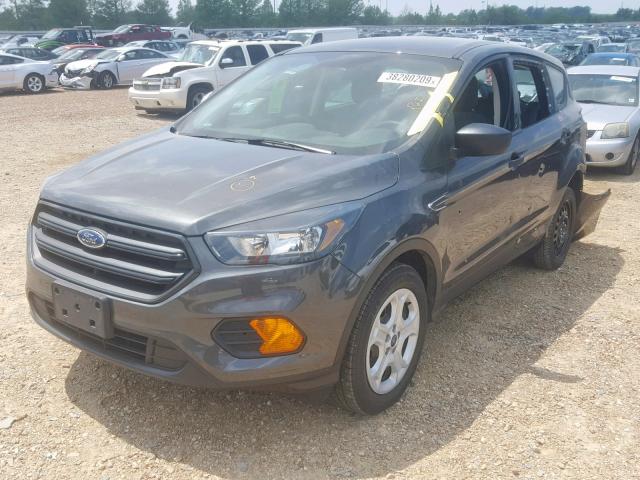 1FMCU0F73JUB12271 - 2018 FORD ESCAPE S GRAY photo 2