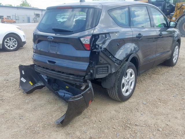 1FMCU0F73JUB12271 - 2018 FORD ESCAPE S GRAY photo 4