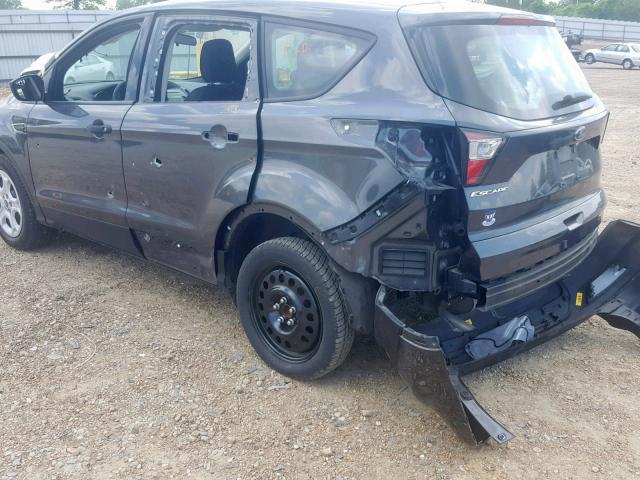 1FMCU0F73JUB12271 - 2018 FORD ESCAPE S GRAY photo 9