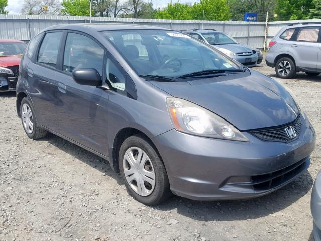 JHMGE8H35BC023593 - 2011 HONDA FIT GRAY photo 1