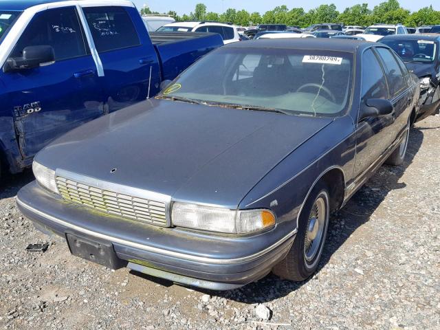 1G1BL52P4TR101638 - 1996 CHEVROLET CAPRICE / BLUE photo 2