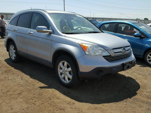 JHLRE48768C047533 - 2008 HONDA CR-V EXL SILVER photo 1