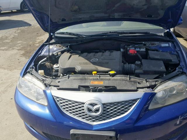 1YVFP80C145N46050 - 2004 MAZDA 6 I BLUE photo 7