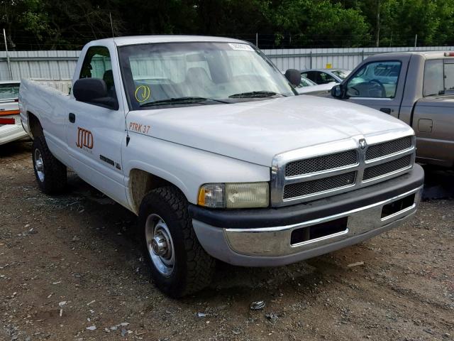 3B7KC26Z01M583542 - 2001 DODGE RAM 2500 WHITE photo 1