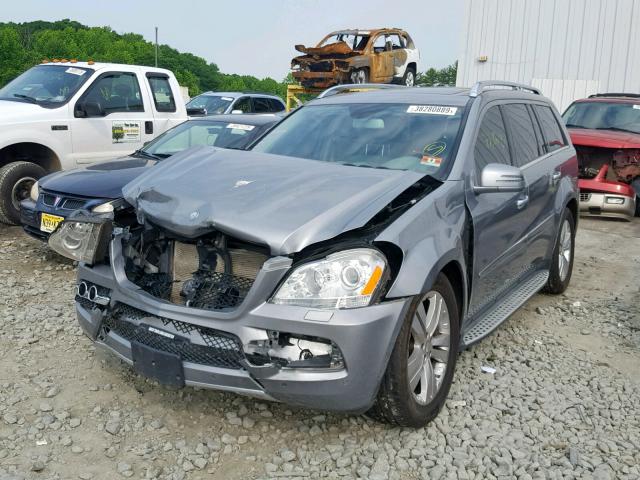 4JGBF7BE1BA758091 - 2011 MERCEDES-BENZ GL 450 4MA SILVER photo 2