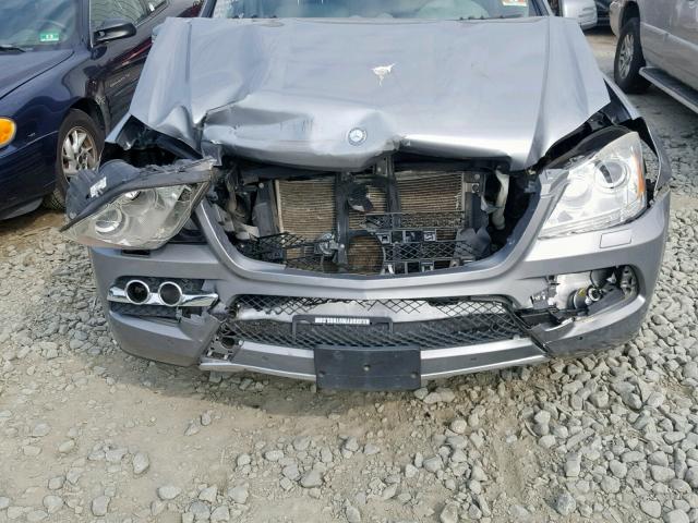 4JGBF7BE1BA758091 - 2011 MERCEDES-BENZ GL 450 4MA SILVER photo 9