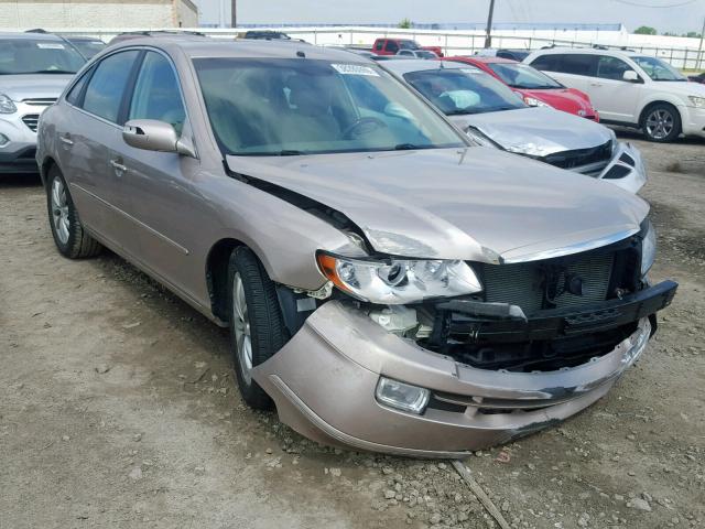 KMHFC46F67A196045 - 2007 HYUNDAI AZERA SE GOLD photo 1