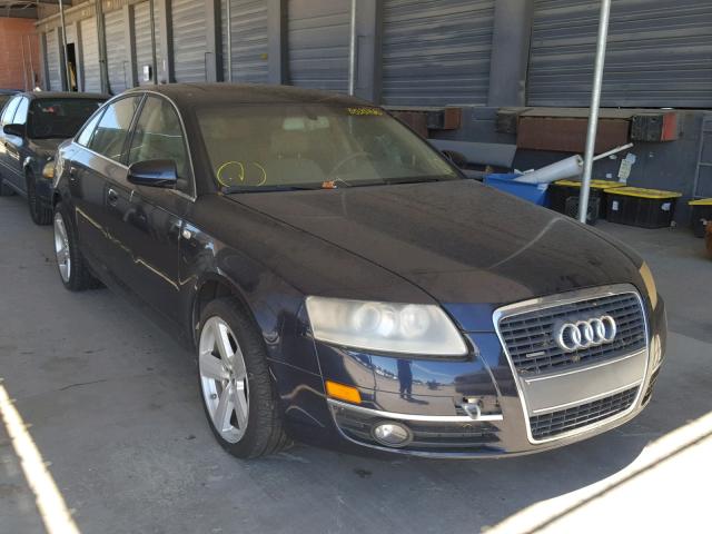 WAUDG74F26N033319 - 2006 AUDI A6 3.2 QUA BLUE photo 1