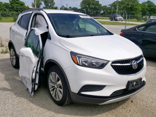 KL4CJASB0JB716119 - 2018 BUICK ENCORE PRE WHITE photo 1