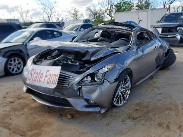 JN1CV6EL6BM261975 - 2011 INFINITI G37 GRAY photo 2