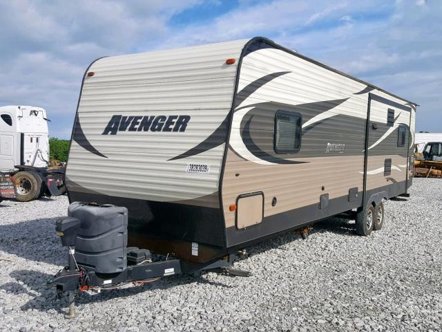 5ZT2AVXB8FB905740 - 2015 CAMP AVENGER BROWN photo 2