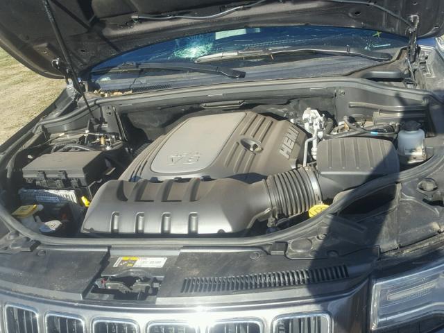 1C4RJFBT3EC220978 - 2014 JEEP GRAND CHER GRAY photo 7