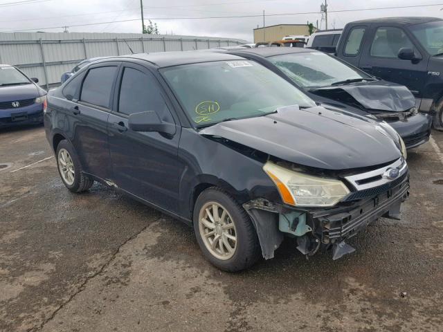 1FAHP34N18W190878 - 2008 FORD FOCUS S/SE BLACK photo 1