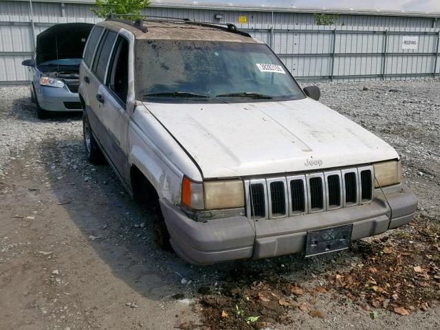 1J4FX58SXVC764995 - 1997 JEEP GRAND CHER WHITE photo 1