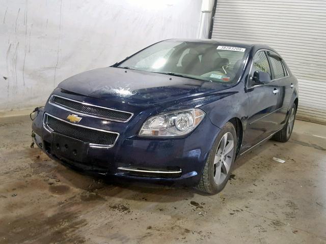 1G1ZC5E03CF242652 - 2012 CHEVROLET MALIBU 1LT BLUE photo 2