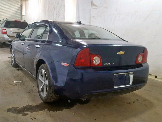1G1ZC5E03CF242652 - 2012 CHEVROLET MALIBU 1LT BLUE photo 3