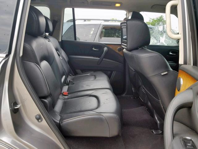 JN8AZ2NC8B9302888 - 2011 INFINITI QX56 GRAY photo 6