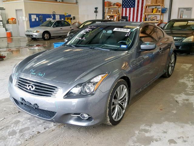 JN1CV6EK6DM923032 - 2013 INFINITI G37 JOURNE GRAY photo 2