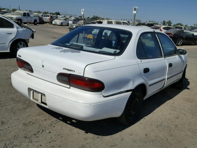 1Y1SK5261VZ433472 - 1997 GEO PRIZM BASE WHITE photo 4
