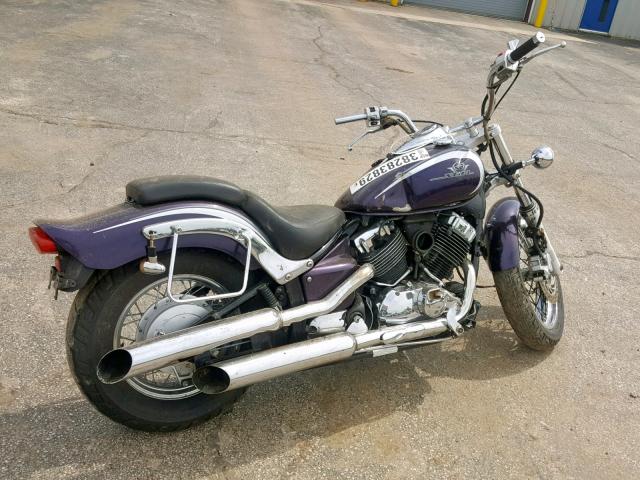 JYAVM01EX2A043922 - 2002 YAMAHA XVS65 BASE PURPLE photo 4