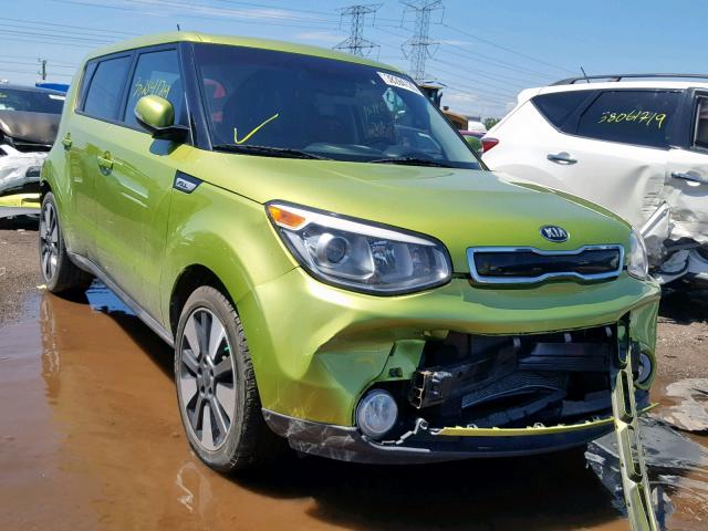 KNDJX3A55E7710019 - 2014 KIA SOUL ! Yaşıl foto 1