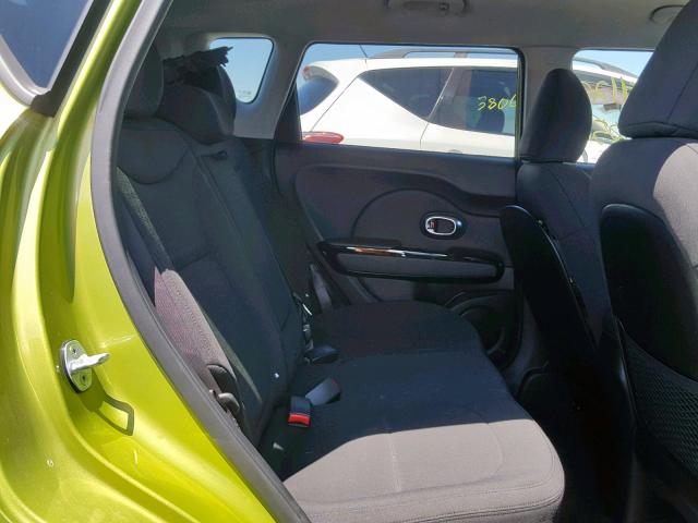 KNDJX3A55E7710019 - 2014 KIA SOUL ! Yaşıl foto 6