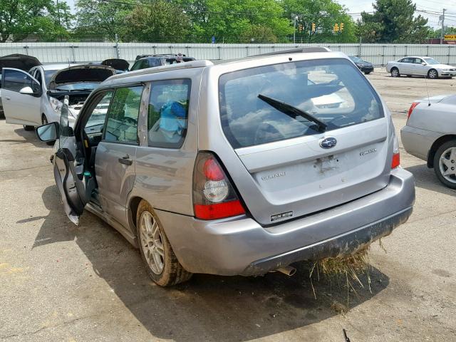 JF1SG66618H729131 - 2008 SUBARU FORESTER S 灰色 照片 3