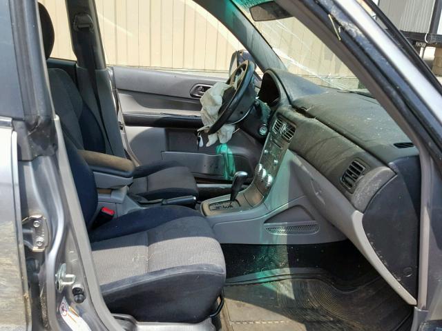 JF1SG66618H729131 - 2008 SUBARU FORESTER S 灰色 照片 5