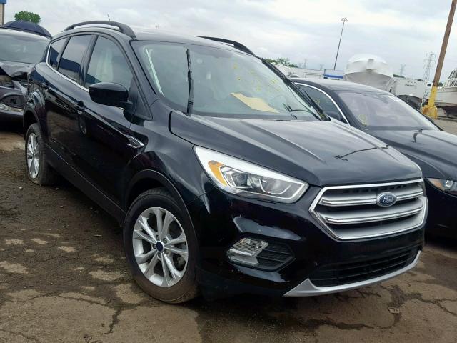 1FMCU0GD7HUA37797 - 2017 FORD ESCAPE SE BLACK photo 1