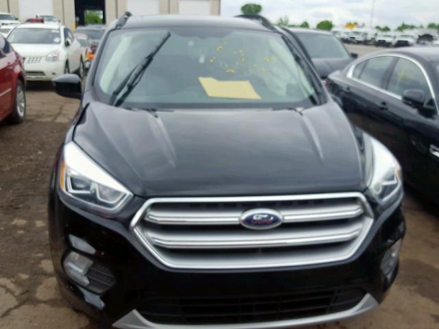 1FMCU0GD7HUA37797 - 2017 FORD ESCAPE SE BLACK photo 10