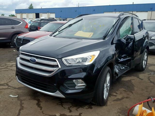 1FMCU0GD7HUA37797 - 2017 FORD ESCAPE SE BLACK photo 2